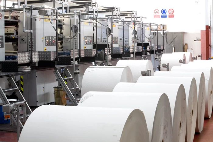 100% PCW paper rolls